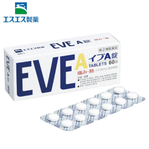 日本SS製藥白兔牌 EVE A錠止痛藥 白盒
