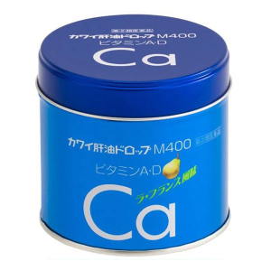 日本 KAWAI肝油丸 M400 藍罐西洋梨味 魚肝油軟糖 180粒