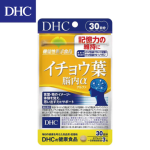 【日本代購】DHC 銀杏葉精華腦內α 30日份