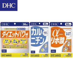 【日本藥妝直送台灣】DHC Diet Power+左旋肉鹼精華+α-硫辛酸 30日/60日份